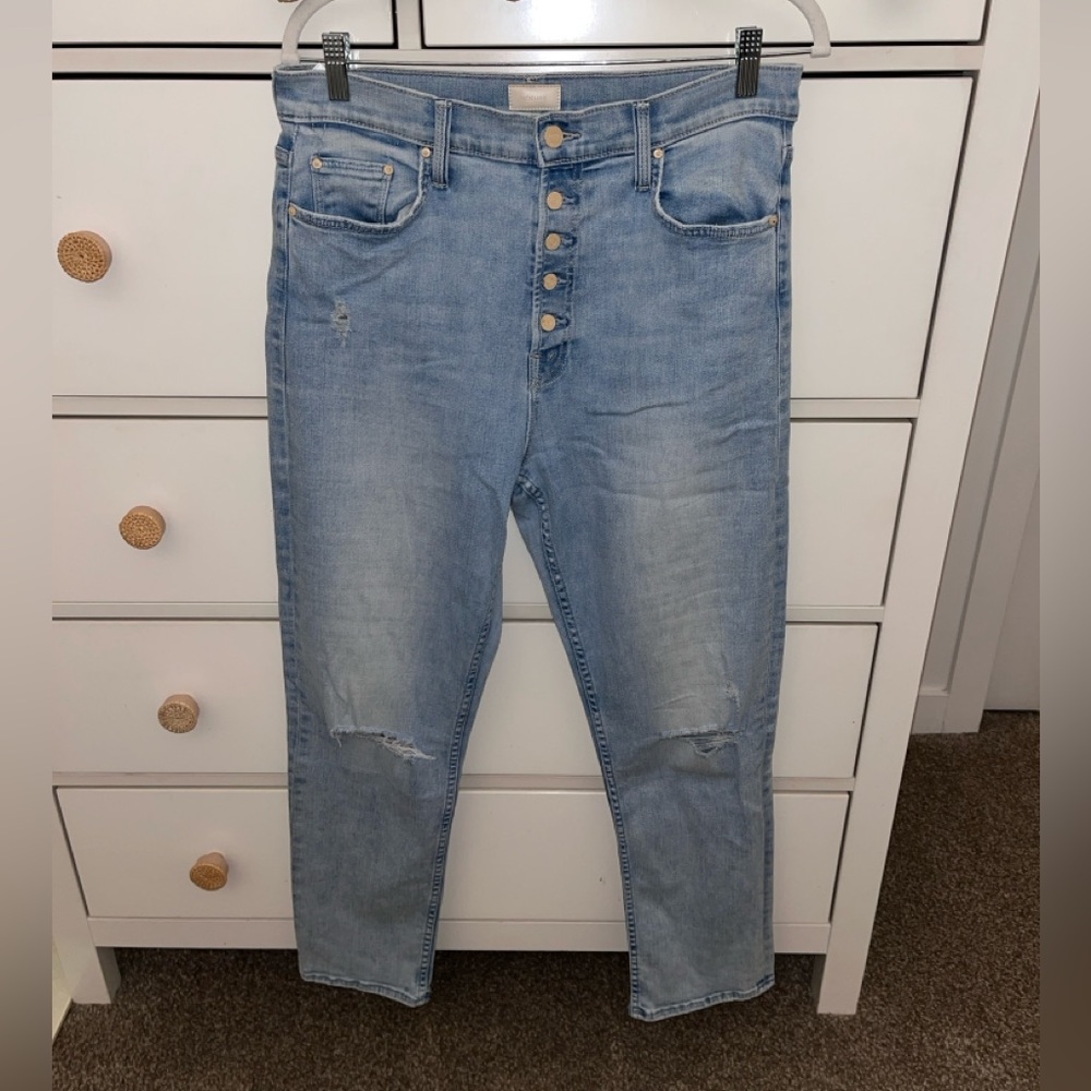 Mother pixie tomcat ankle jeans